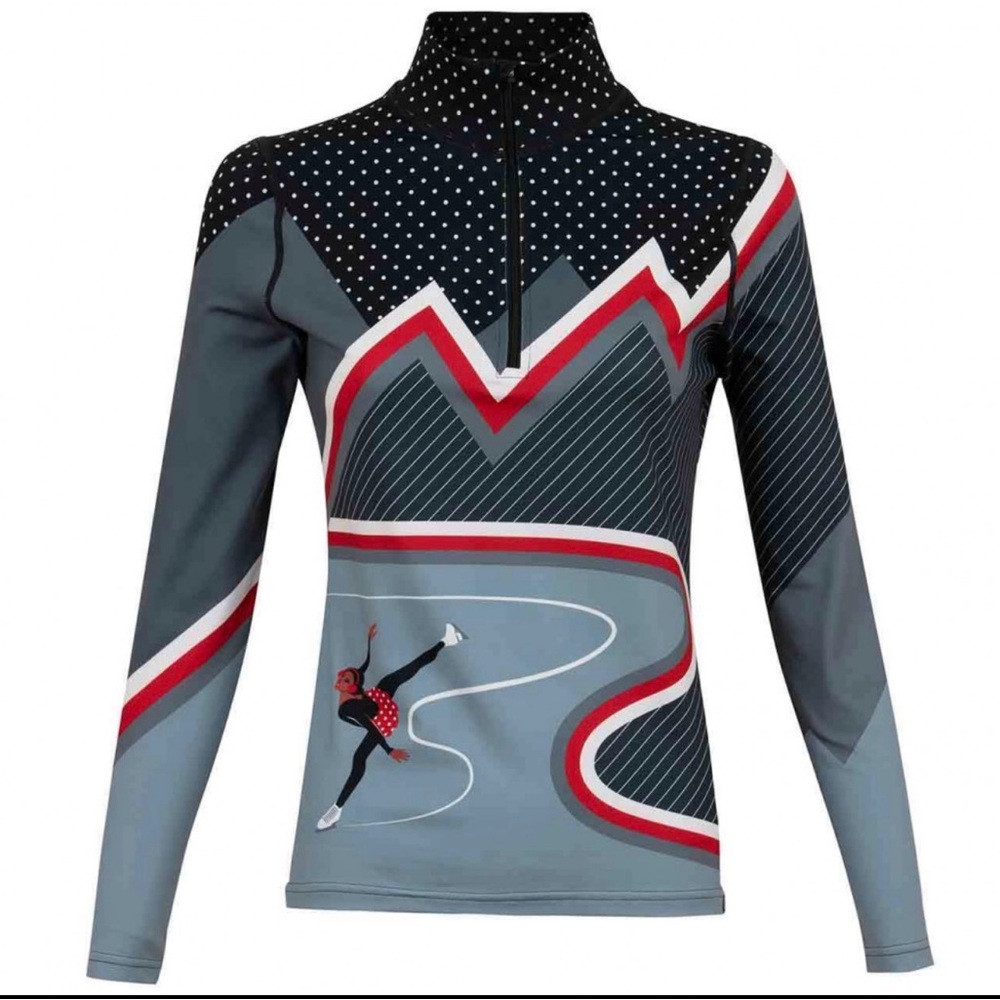 Krimson Klover SKATER GIRL Adrenaline Baselayer Top Size XL